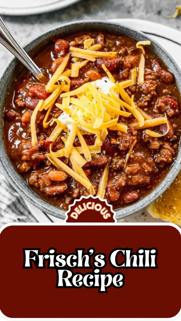 Delicious Frisch's Chili