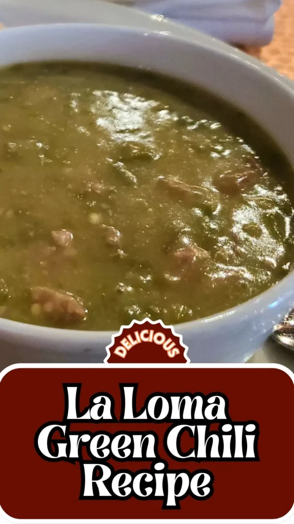 Copycat La Loma Green Chili Recipe