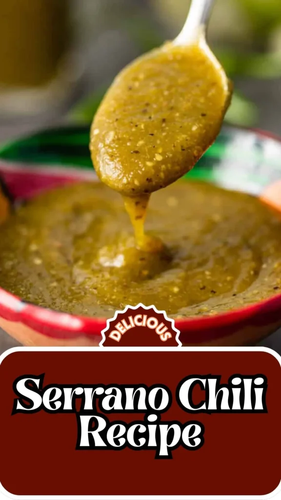 Copycat Serrano Chili Recipe