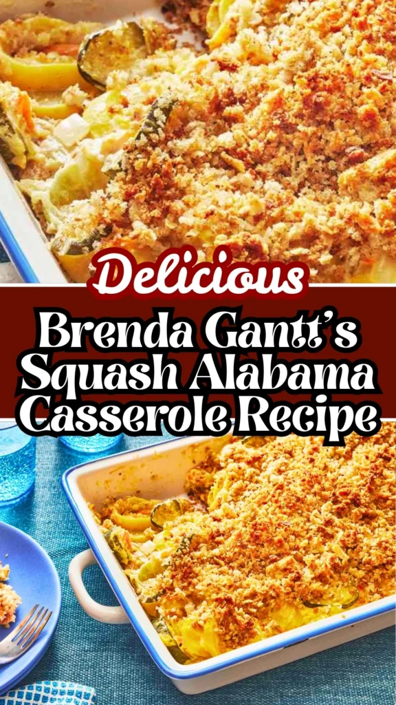 Delicious Brenda Gantt's Squash Alabama Casserole