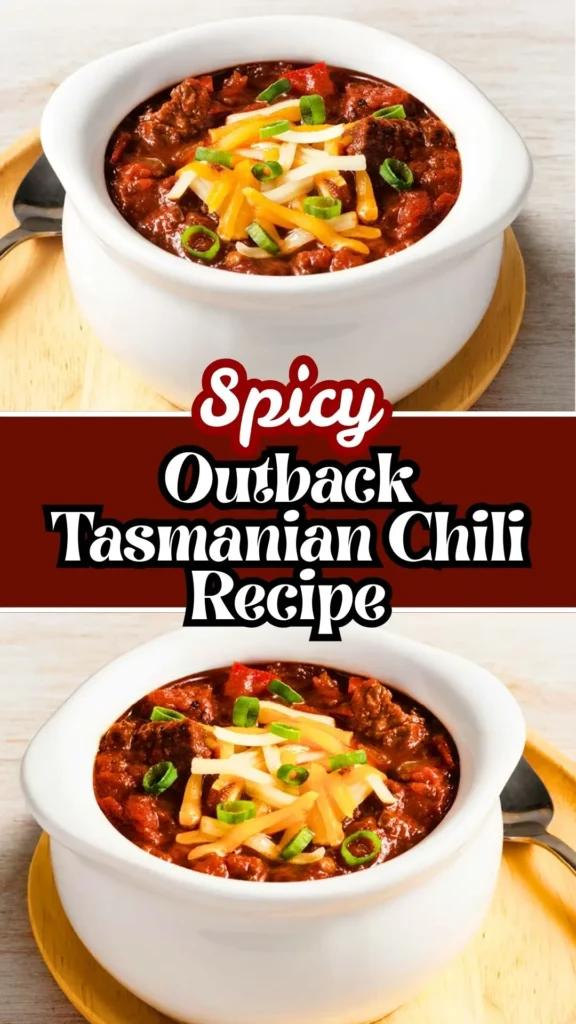 Delicious Outback Tasmanian Chili Recipe