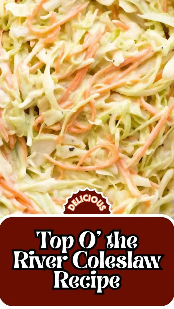 Easy to make Top O’ the River Coleslaw