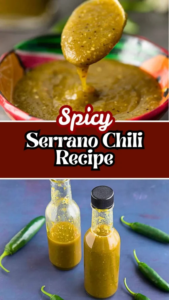 Spicy Serrano Chili Recipe
