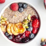 Tropical Smoothie Chia Oatmeal Pudding Recipe