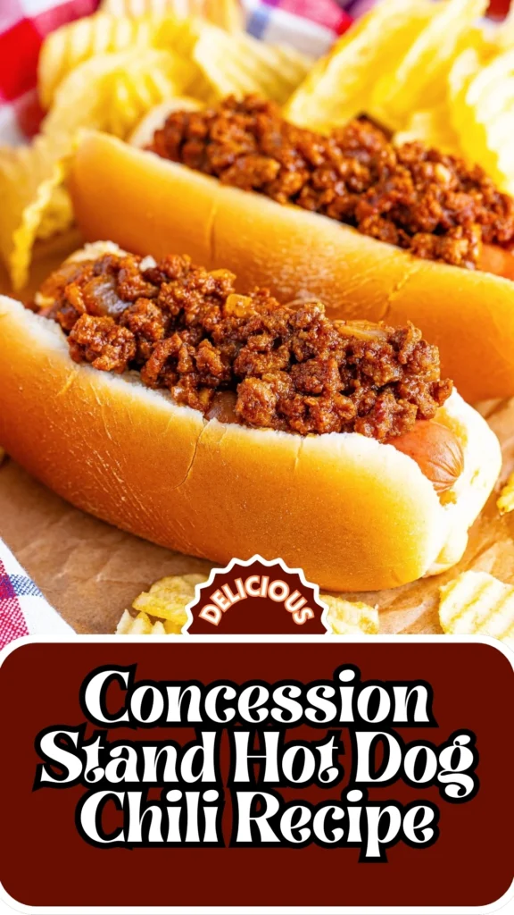 Copycat Concession Stand Hot Dog Chili Recipe