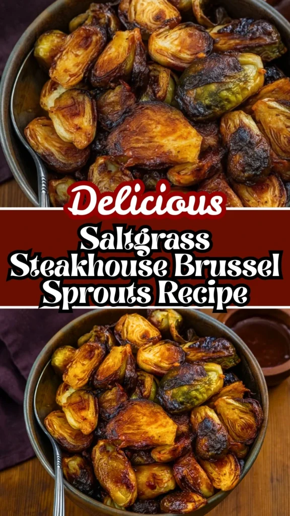 Delicious Saltgrass Steakhouse Brussel Sprouts