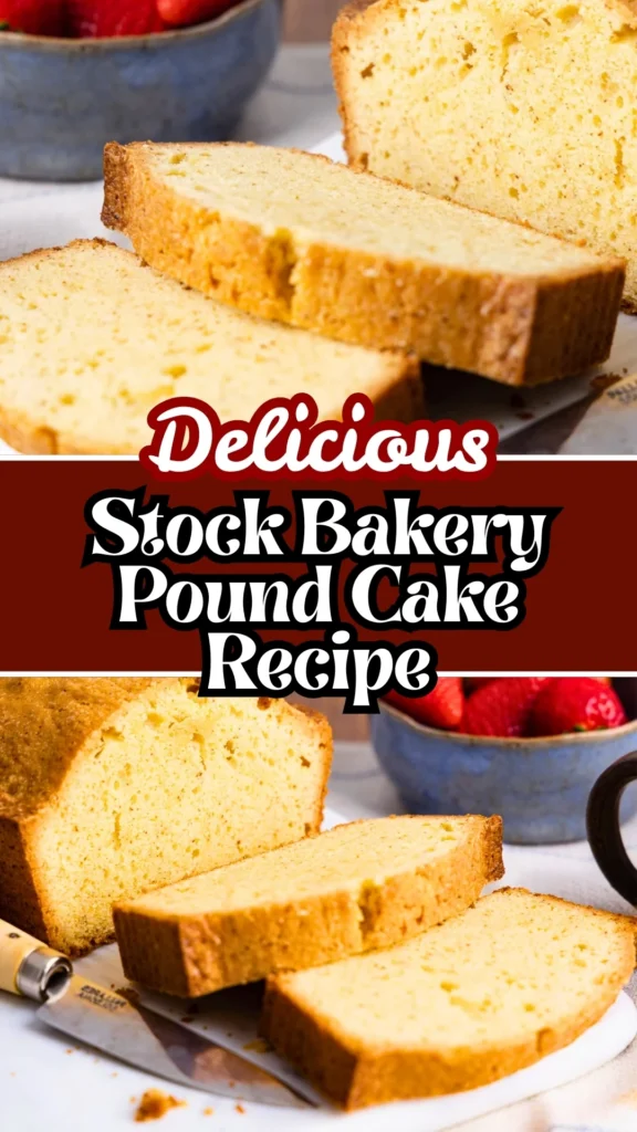 Delicious Stock Bakery Pound Cake