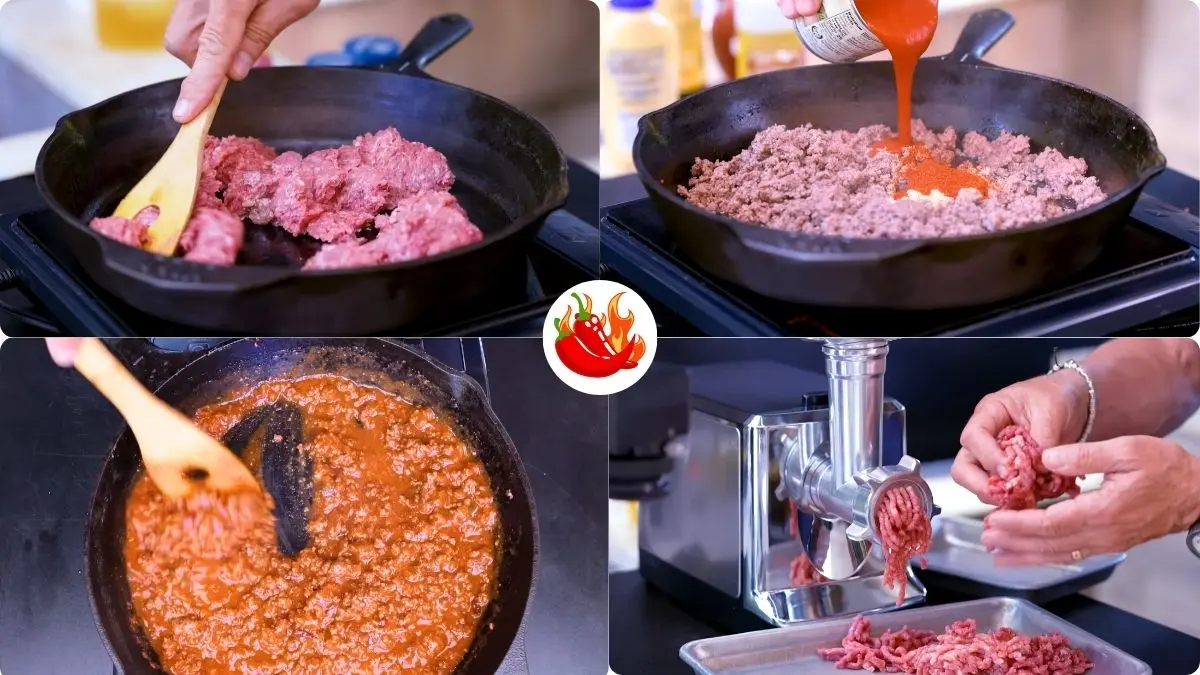 Step by Step Whataburger Chili Cheese Burger Recipe