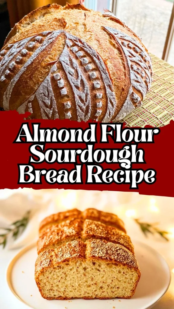 Almond Flour Sourdough Bread