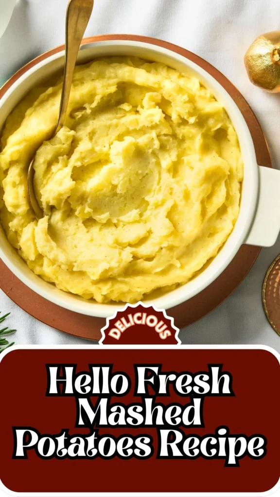 Copycat Hello Fresh Mashed Potatoes Recipe