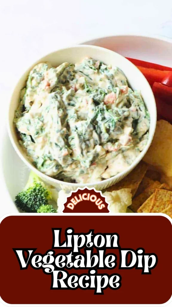 Copycat Lipton Vegetable Dip Recipe