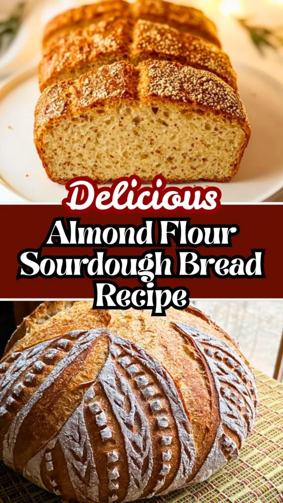 Delicious Almond Flour Sourdough Bread