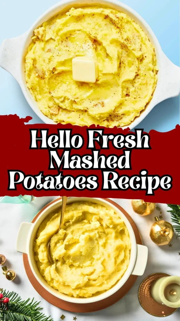 Hello Fresh Mashed Potatoes