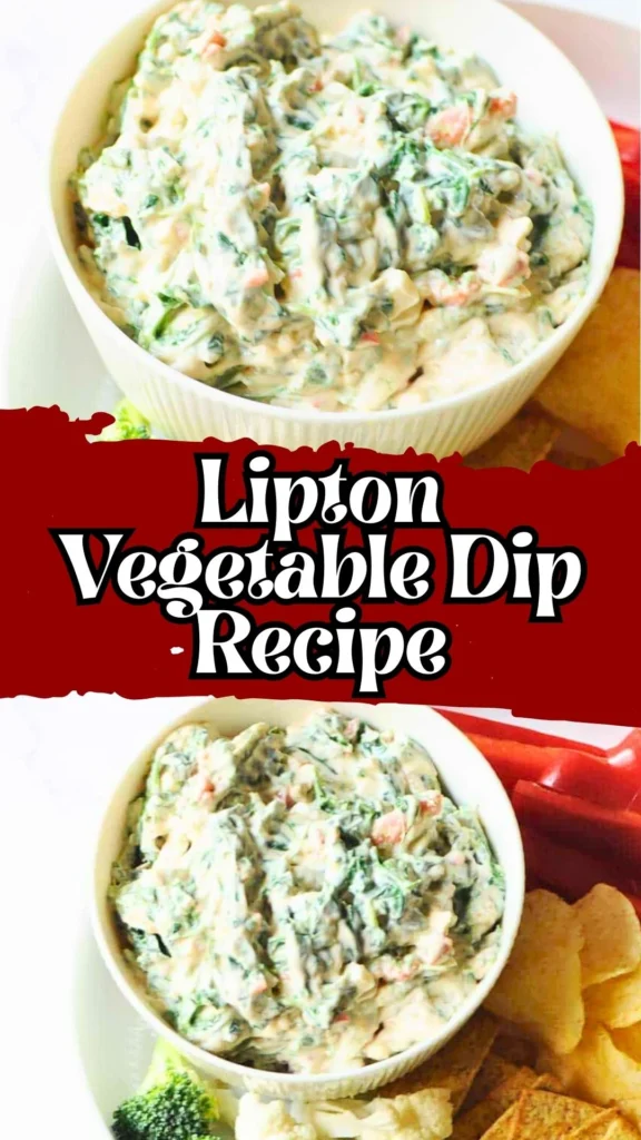 Lipton Vegetable Dip
