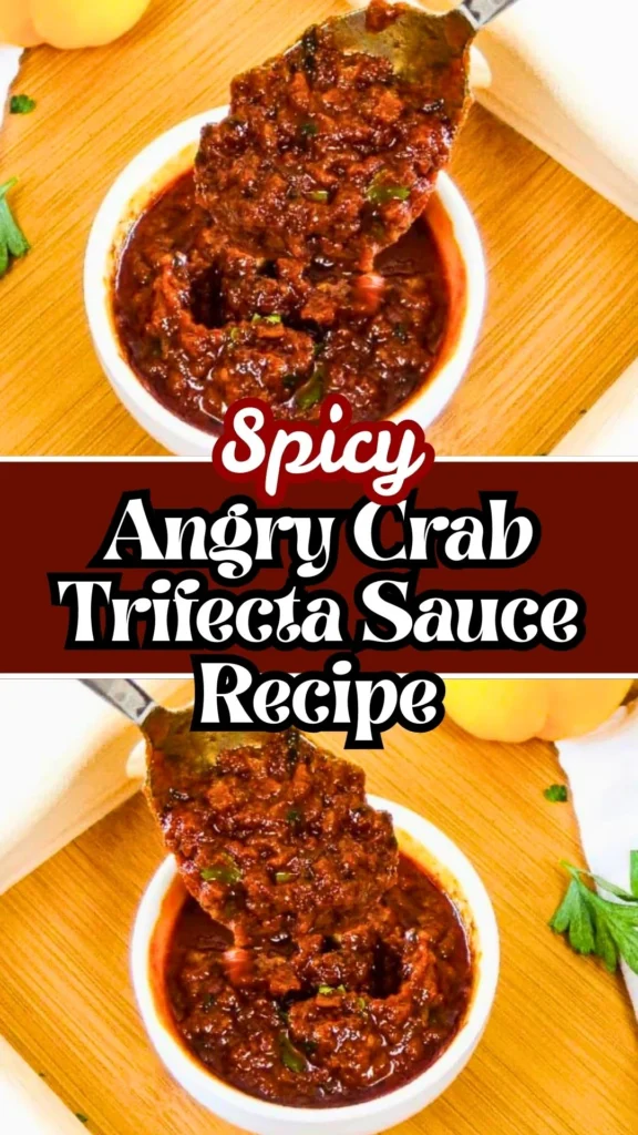 Spicy Angry Crab Trifecta Sauce