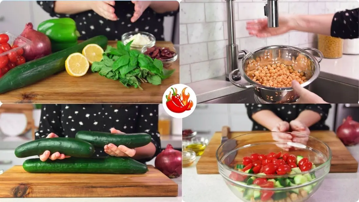 Step by step Aldi Chickpea Salad Recipe