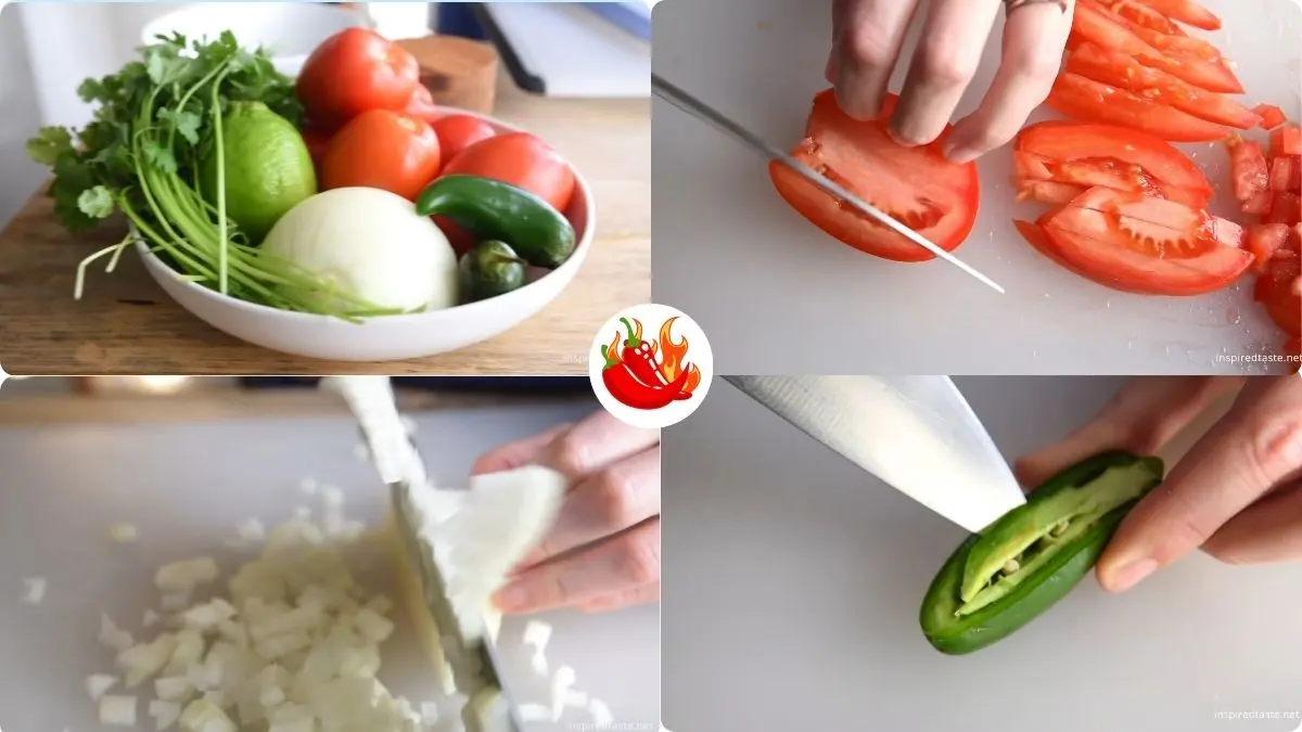 Step by step Taco Bell Pico De Gallo Recipe