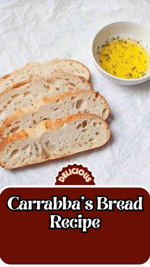 Copycat Carrabba's Bread Recipe