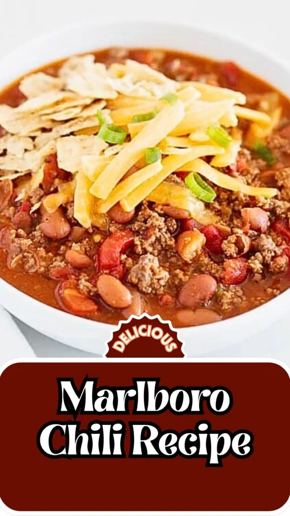 Copycat Marlboro Chili Recipe