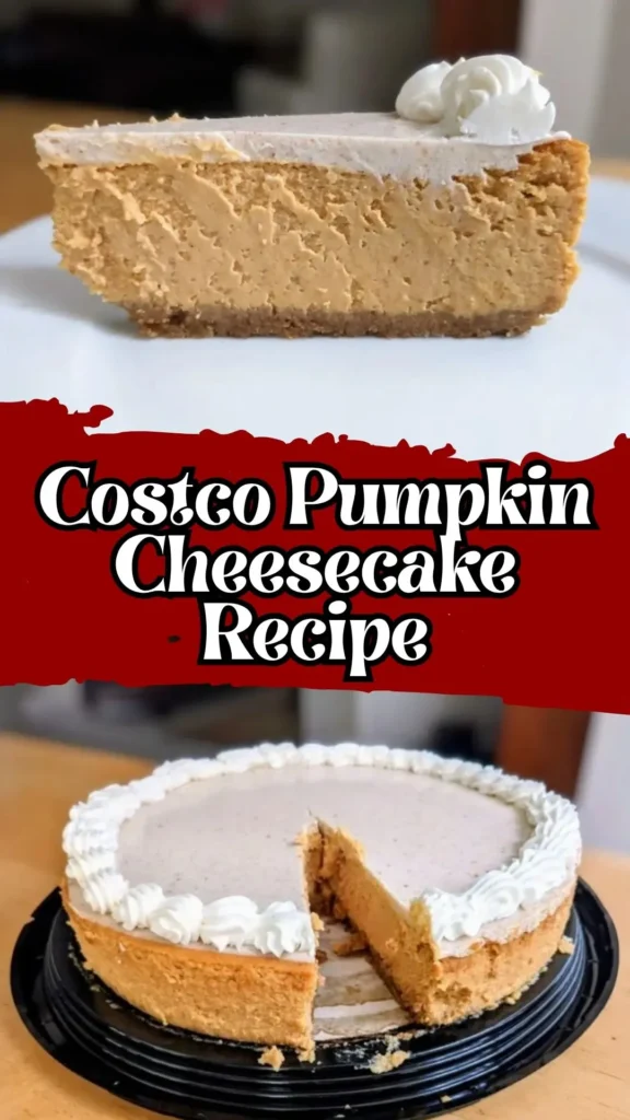 Costco Pumpkin Cheesecake