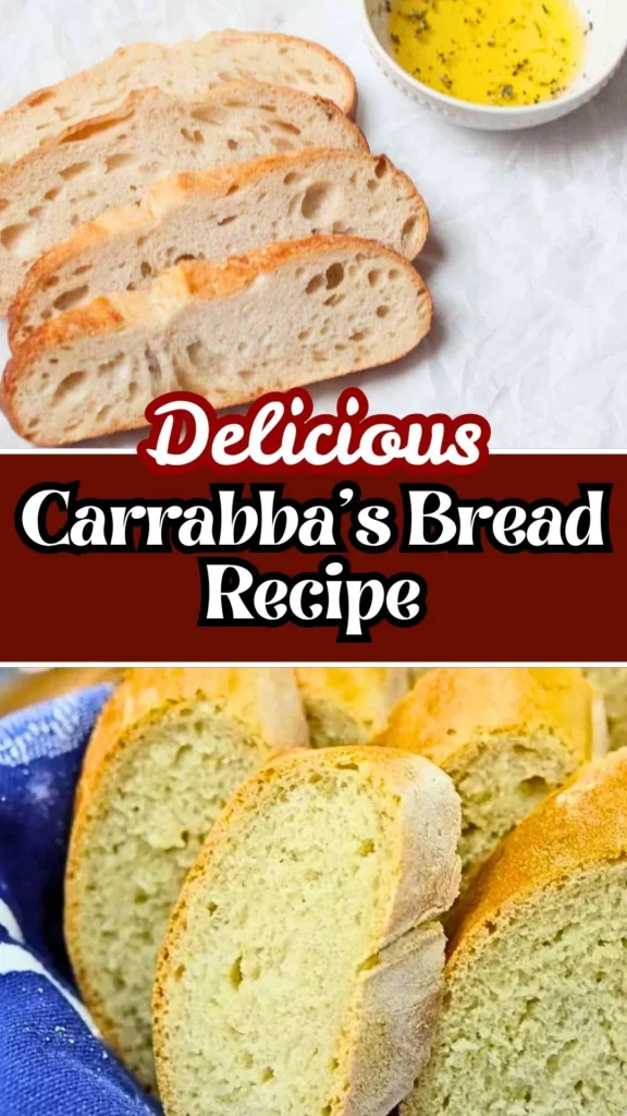 Delicious Carrabba's Bread Recipe