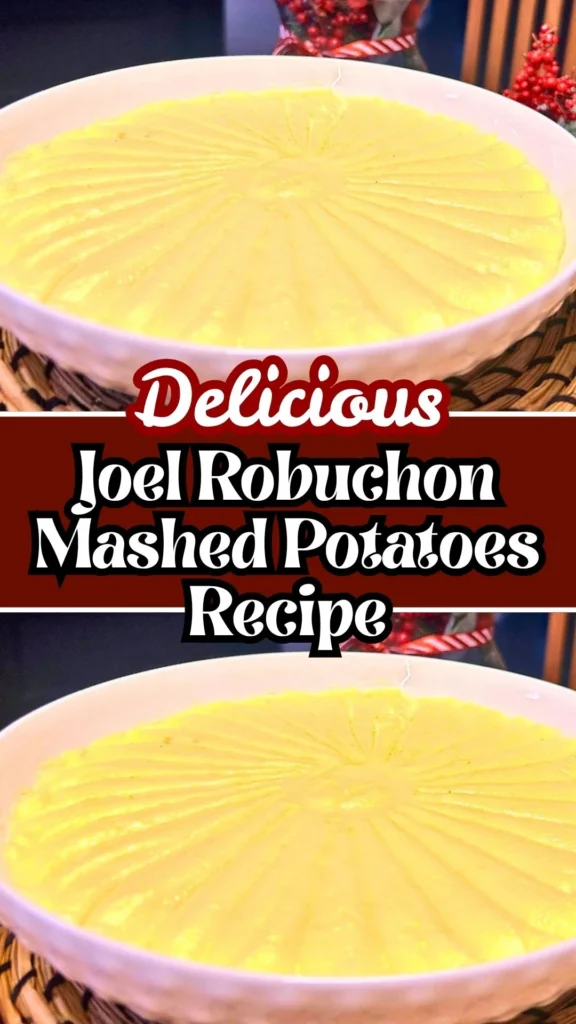 Delicious Joel Robuchon Mashed Potatoes Recipe