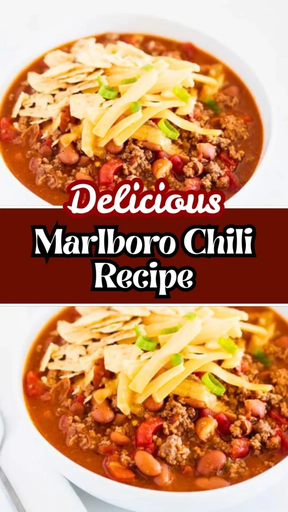 Delicious Marlboro Chili Recipe