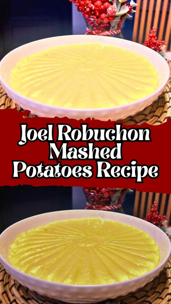 Joel Robuchon Mashed Potatoes