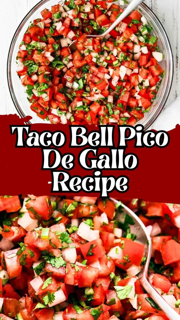 Taco Bell Pico De Gallo