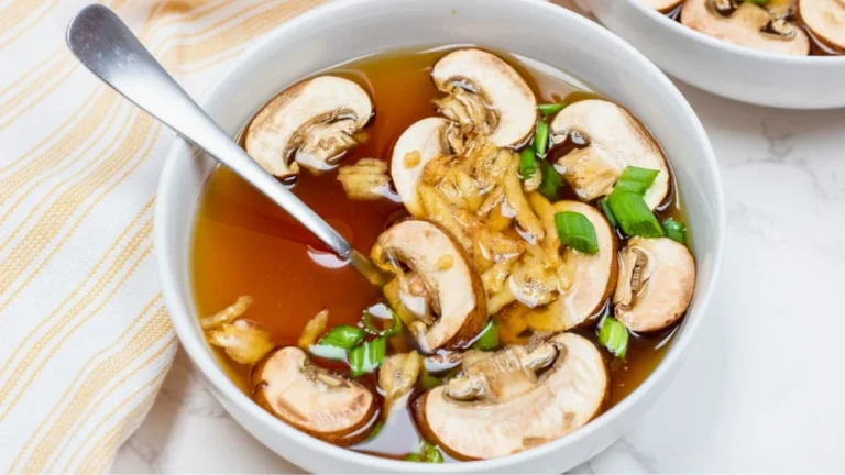 Benihana Mushroom Soup Recipe