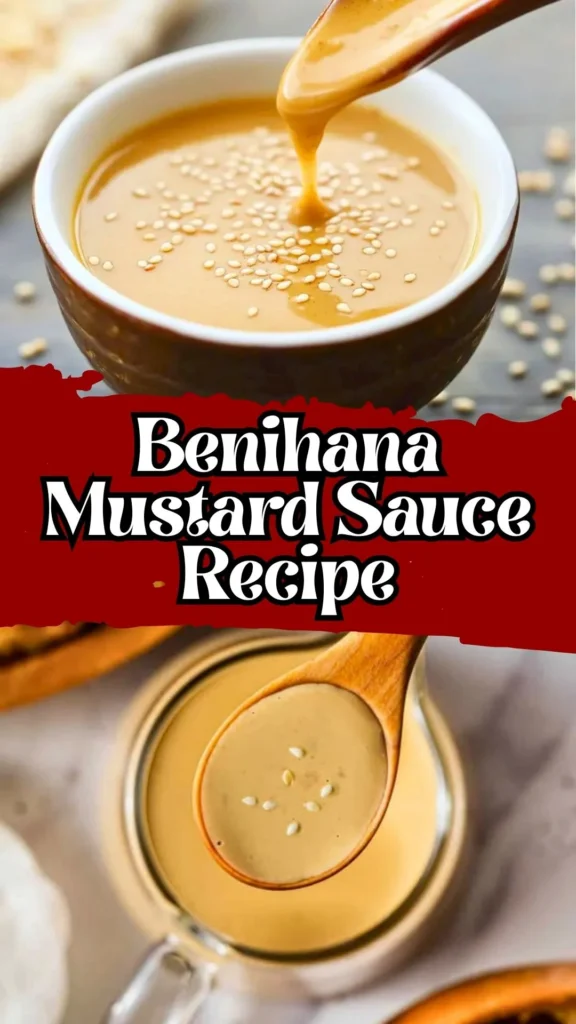Benihana Mustard Sauce