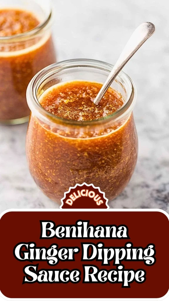 Copycat Benihana Ginger Dipping Sauce Recipe
