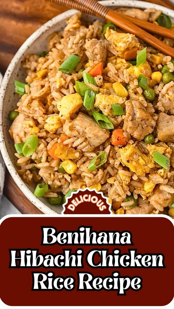 Copycat Benihana Hibachi Chicken Rice Recipe