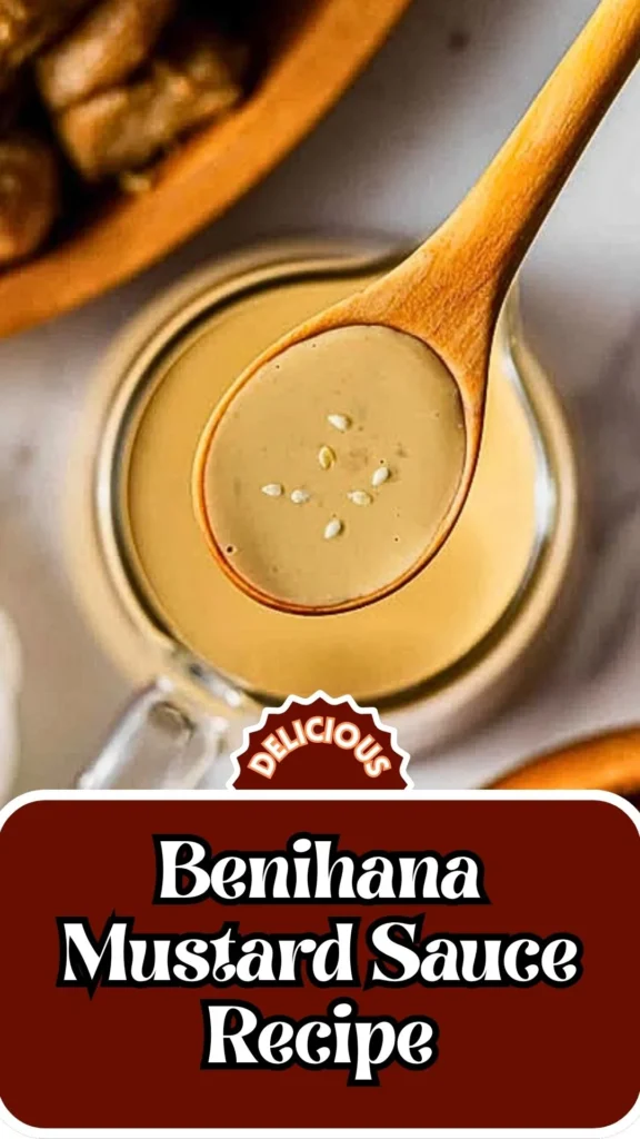 Copycat Benihana Mustard Sauce Recipe
