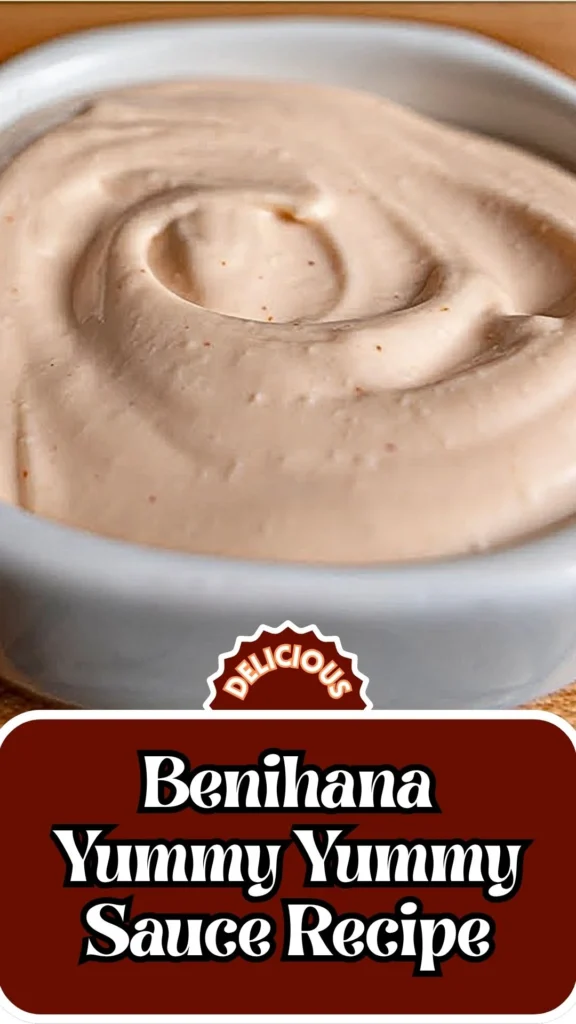 Copycat Benihana Yummy Yummy Sauce Recipe