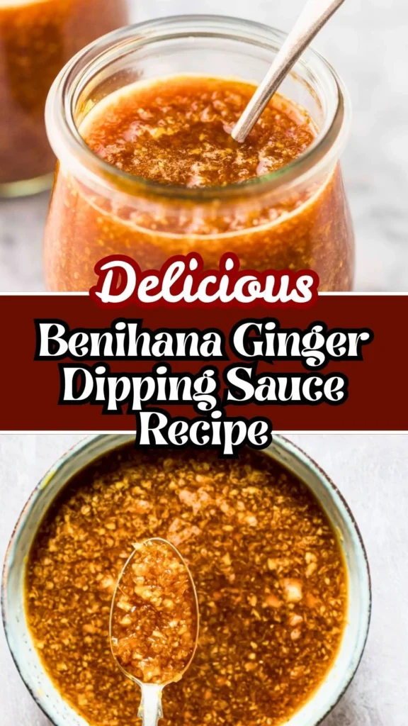 Delicious Benihana Ginger Dipping Sauce Recipe