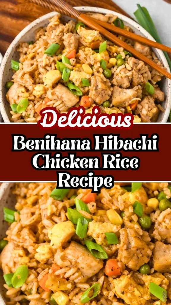 Delicious Benihana Hibachi Chicken Rice Recipe