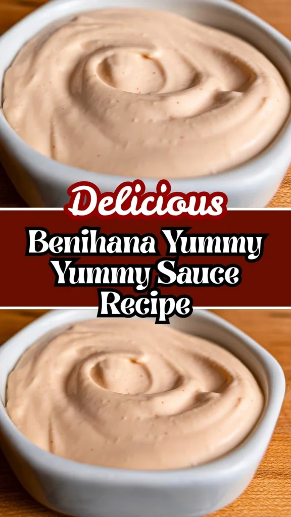 Delicious Benihana Yummy Yummy Sauce Recipe