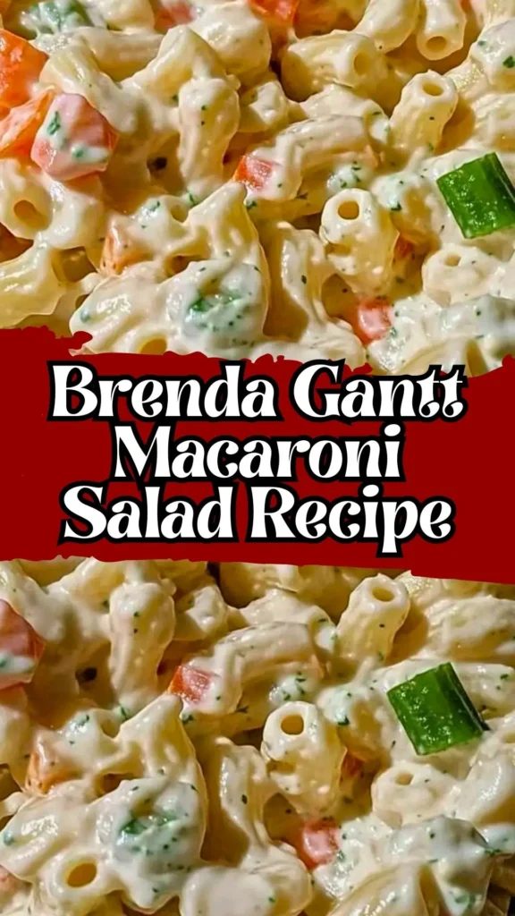 Brenda Gantt Macaroni Salad