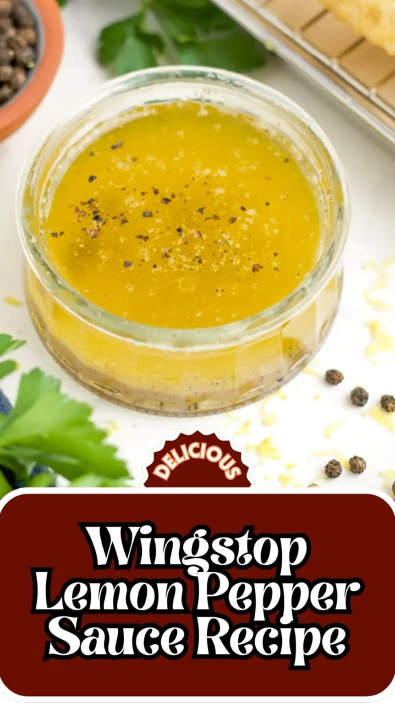 Copycat Wingstop Lemon Pepper Sauce Recipe