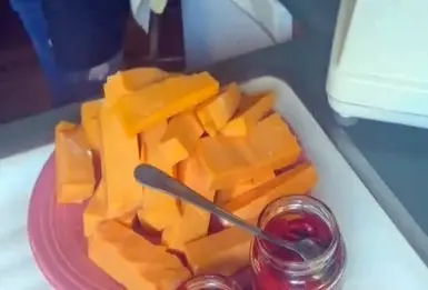 Grate the Cheddar Cheese