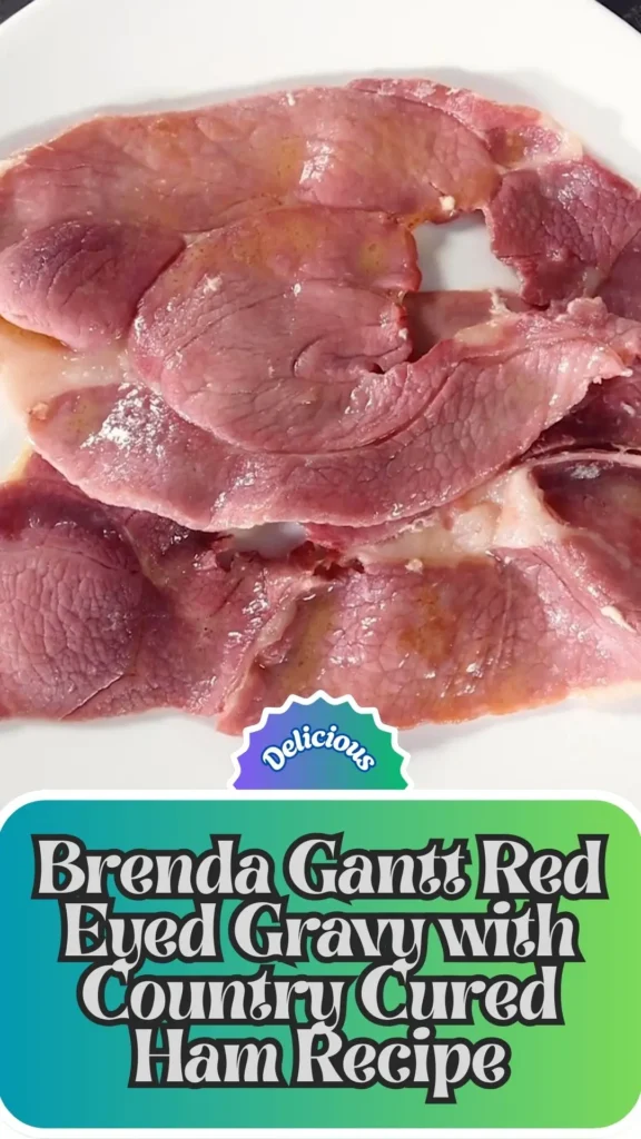 Copycat Brenda Gantt Red Eyed Gravy with Country Cured Ham Recipe