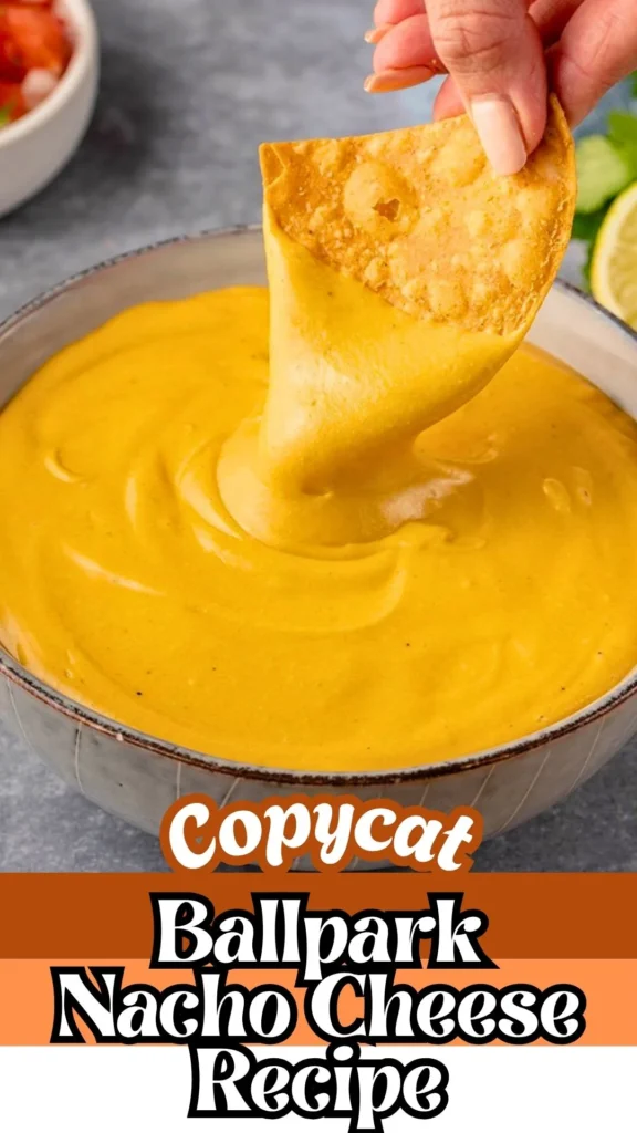 Copycat Ballpark Nacho Cheese Recipe