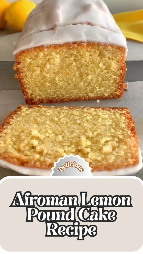 Delicious Afroman Lemon Pound Cake