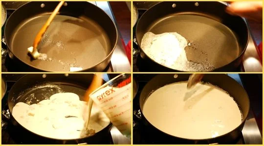 Make the Roux and Add the Cream