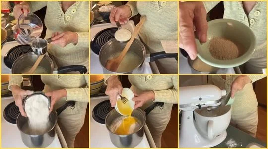 Mix the dough