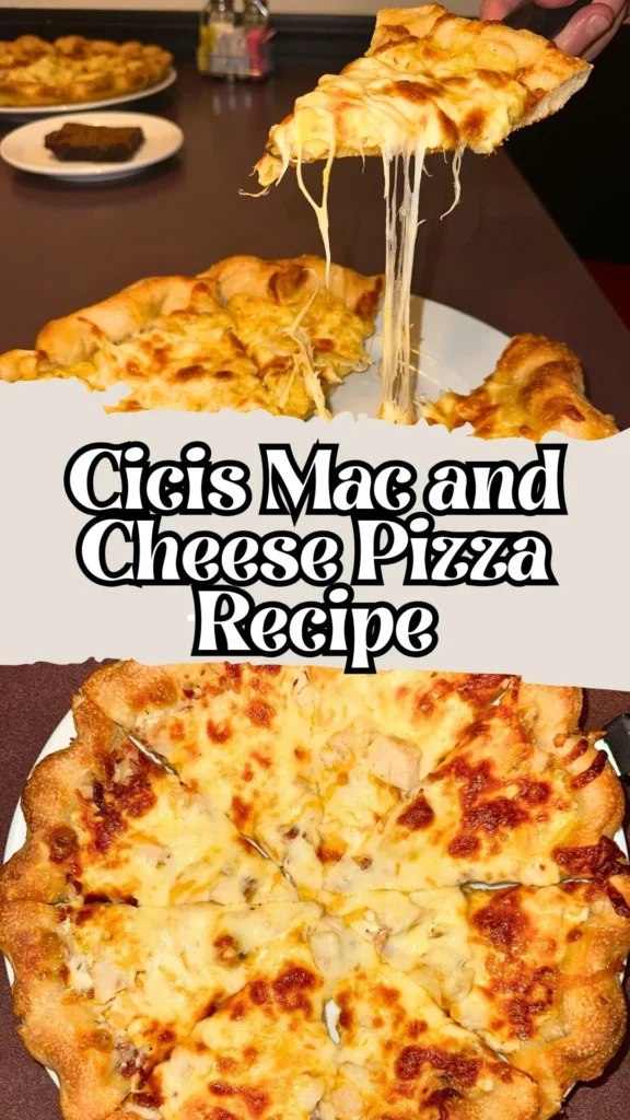 Cicis Mac and Cheese Pizza