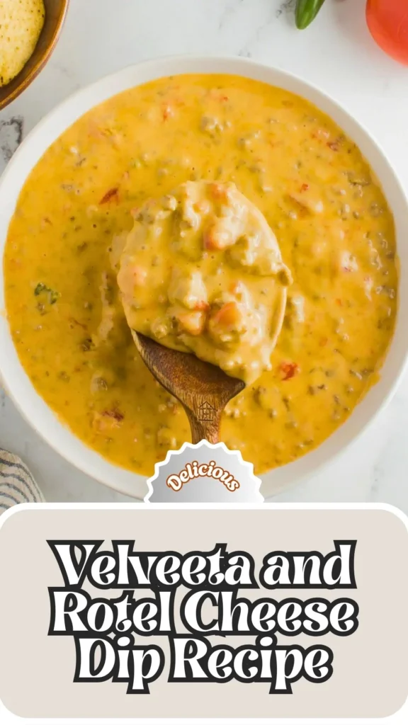 Delicious Velveeta and Rotel Cheese Dip Recipe