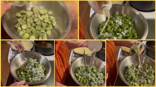 Prepare the Okra and Season