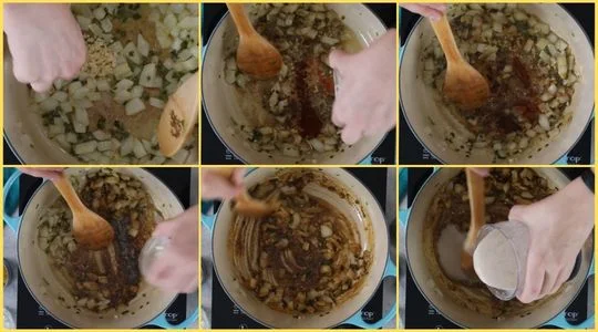 Add the Garlic and Spices